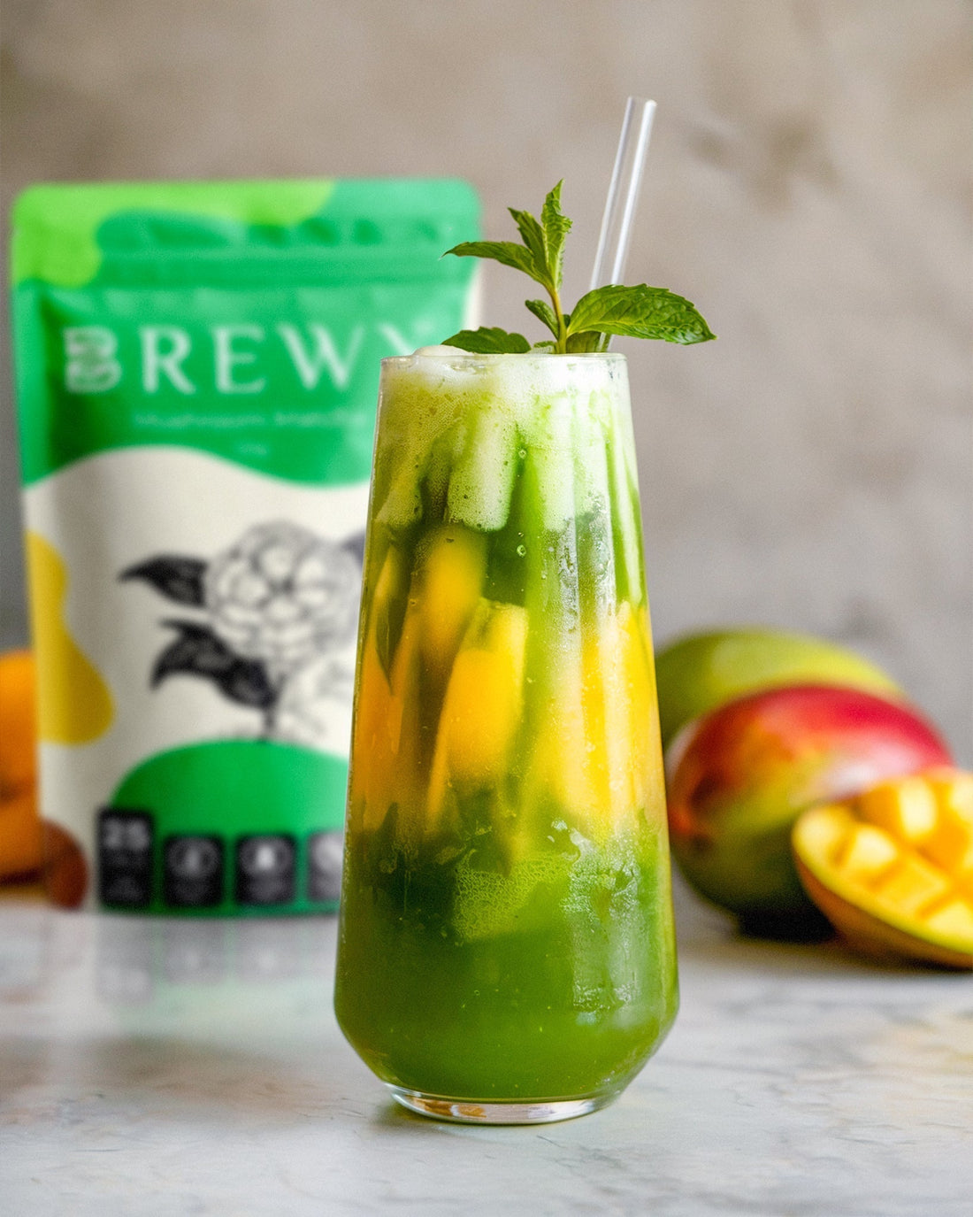 Brewy Matcha Mango Fizz