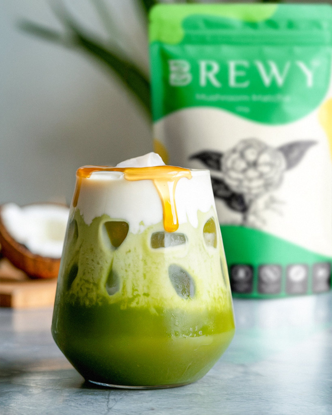 Coconut Matcha Cooler