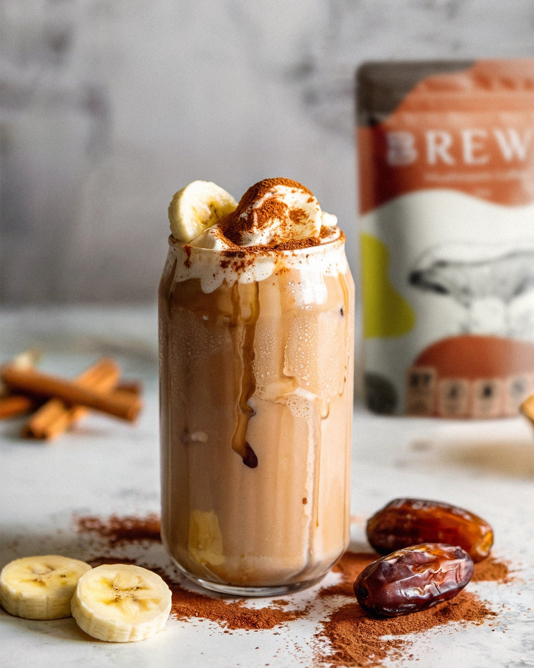 Brewy Cinnamon Date Shake