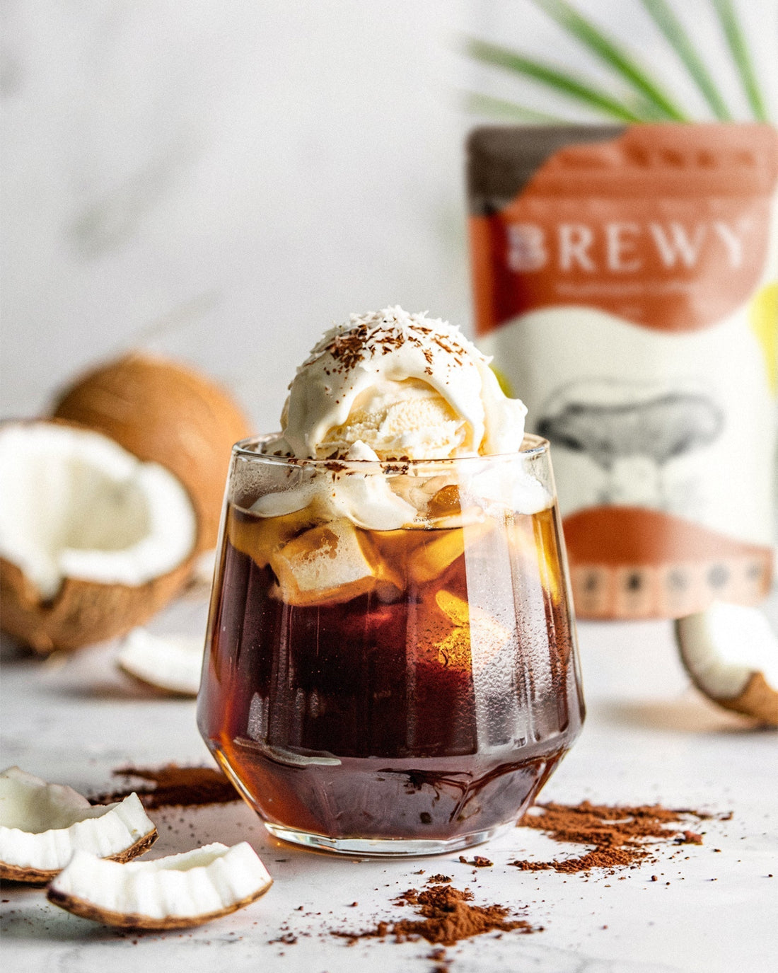 Coconut Cream Cold Brew Float