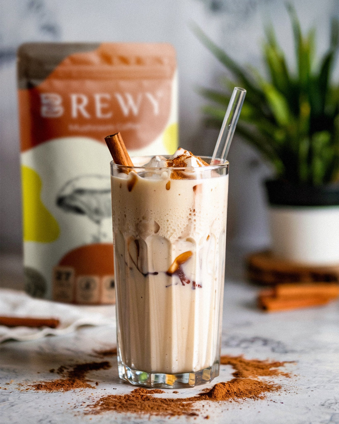 Iced Brewy Almond Horchata