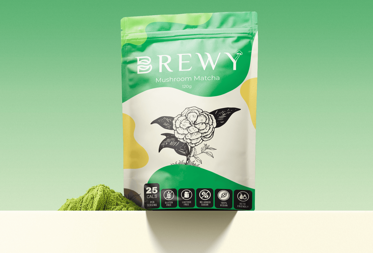 Brewy Mushroom Matcha | 120g