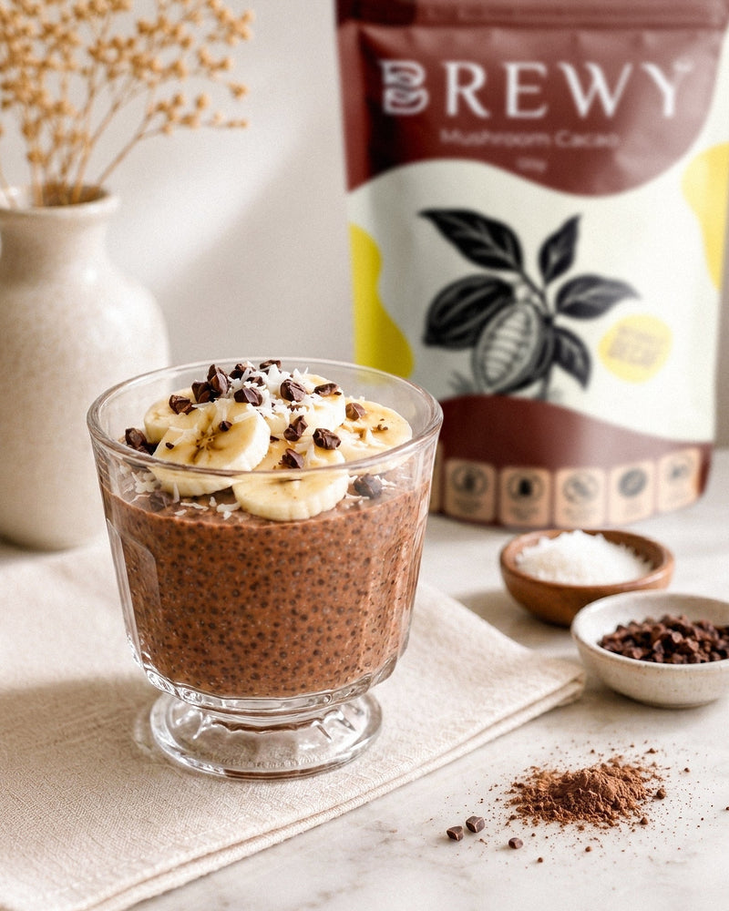 Brewy Cacao Chia Pudding