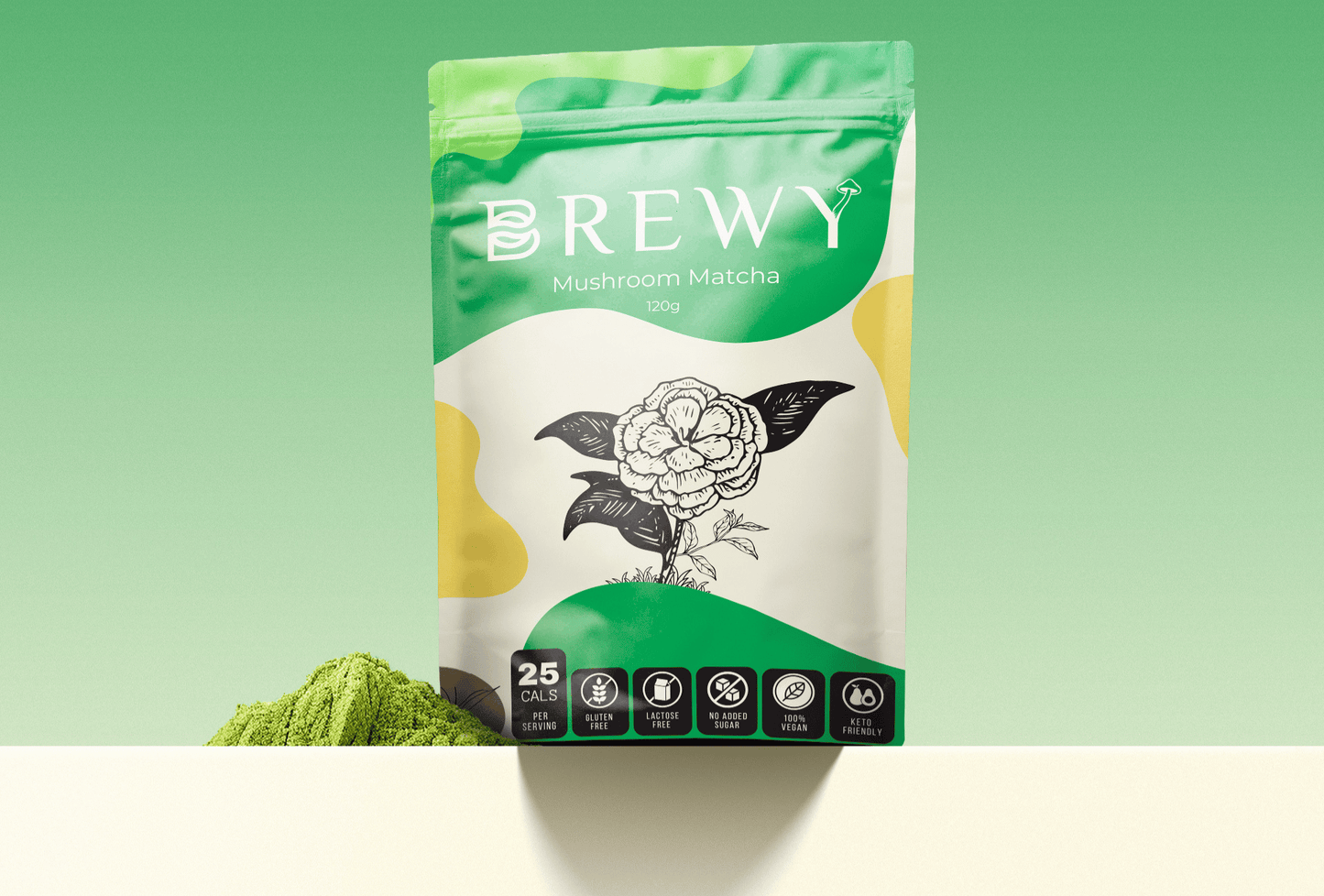 Brewy Mushroom Matcha | 120g