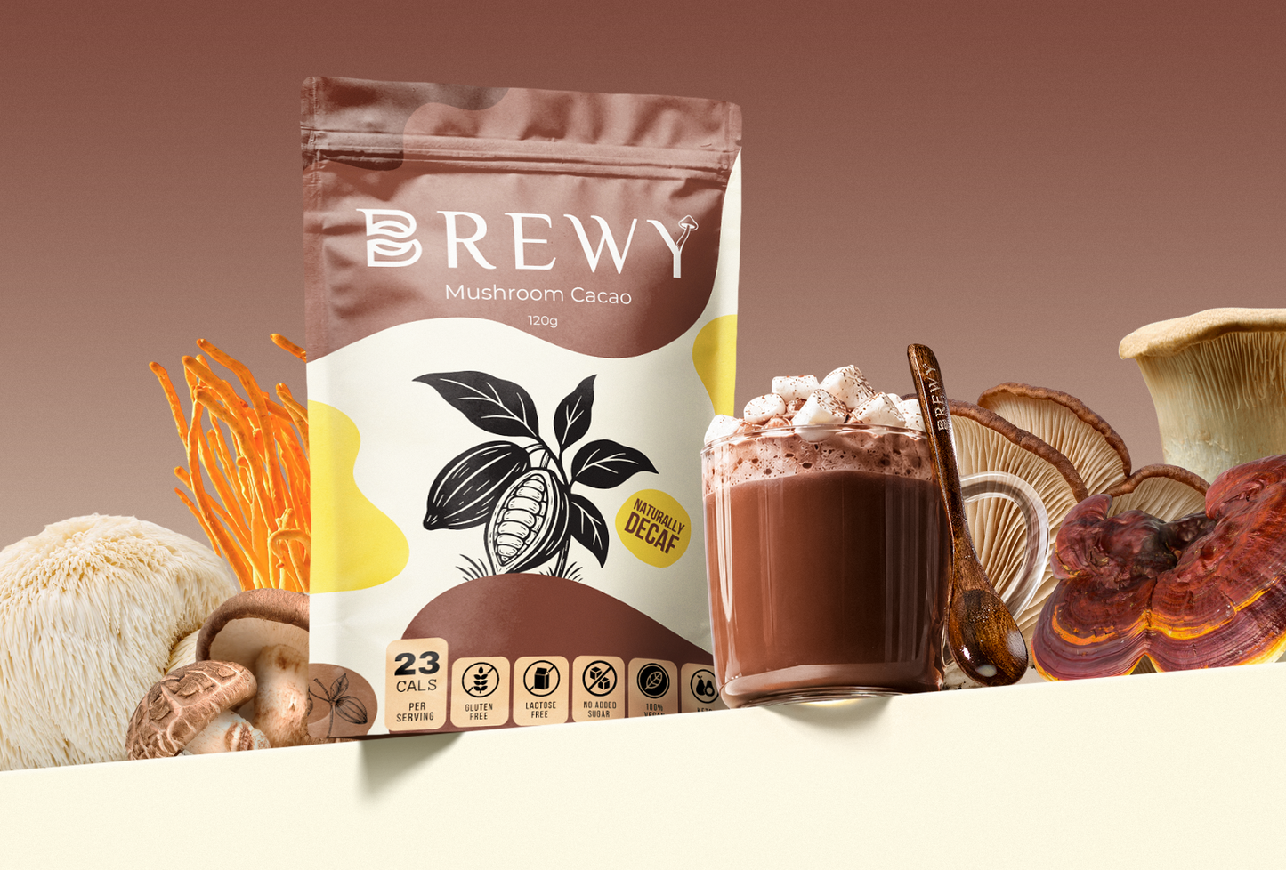 Brewy Mushroom Cacao | 120g